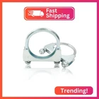 Zorveiio 2-1/2'' Bolt Muffer Exhaust Heavy Duty Clamp With Saddle Styl New. Price: $11.41.