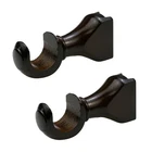 Kumgrot 2 Pcs Solid Wood Curtain Rod Brackets 35MM/1.37IN Diameter Hook Heavy... New. Price: $22.51.