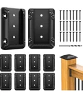 Steel Dn Mate 20 Pcs Deck Railing Bracket Connectors For 2X4 Actual 1.5 X3.5 ... New. Price: $28.00.
