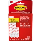 Command Refill Strips Variety Pack Removable : 8 Small, 4 Medium, Large White New. Price: $9.98.