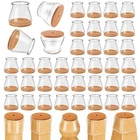 Ansible 36 Pack Chair Leg Protectors For Hardwood Floors Silicone Felt New. Price: $23.22.