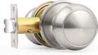 Probrico Brushed Nickel Passage Door Knobs Round 1 Pack, New. Price: $32.99.