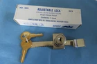 Knape & Vogt Adjustable Lock W/ 2 Keys For All Glass Sliding Doors Bright Nickel New. Price: $18.95.