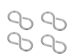 National Mfg N121-319 4 Count 1-5/8" Zinc Plated Steel Closed Hooks 10 Pack New. Price: $34.90.