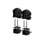 Versarail Cambridge Matte Black Top Line Aluminum Bracket Kit New. Price: $46.22.