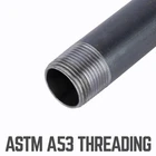 Bk Products 587-100AH Galvanized Black Steel Nipple 1-1/2 Mpt X In. New. Price: $15.55.
