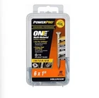 5-PACK New Hillman Power Pro One Multi-material Screws #6 X 1" 200 Total 11670. Price: $21.99.