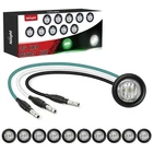 Nilight 3/4" Dual Color Marker 10PCS Green To White Auxiliary Side Mark... New. Price: $43.27.