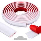 118 1.06 Inch Peel And Stick Molding Chair Rail Panel Flexible Wall Decorat... New. Price: $27.59.