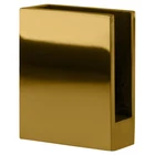Brass Blank Corner Clamp For 1/4" To 3/8" Glass By Laurence EH20 New. Price: $19.00.