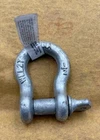 National Hardware 1/2" Anchor Shackle Galvanized Forged Steel 3250 Lb Wll W/ Pin New. Price: $9.99.