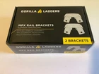 Gorilla Ladders Rail Brackets Mpx New. Price: $26.00.