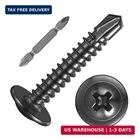 Wensilon (200PCS)#8 1" For Sheet Metal Self-tapping Screws 410 Black Stainless New. Price: $19.78.
