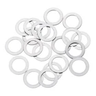 Uxcell 100 Pcs M10 Flat Washer, 10X16X0.5MM Thickened 304 New. Price: $11.10.