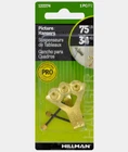 Hillman Anchorwire Brass-plated Steel Wall Picture Hangers 75 Lb. 1PK 122274 New. Price: $9.99.
