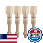 La Vane 29X5X5 Inch Wooden Chunky Farmhouse Table Legs Of 4 Solid New. Price: $329.03.