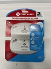 First Alert 1042411 Battery Back-up Electrochemical Carbon Monoxide Detector 2PK New. Price: $24.99.
