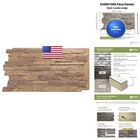 Ekena Millwork Everstone Acadia Ledge Faux Panel 49W 25 1/2H 1/4D New. Price: $148.71.