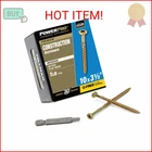 Power Pro 59 Pc Interior Wood Screws (#10 X 3-1/2") Star Drive Flat Head Faste New. Price: $21.16.