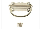 (5) National Hardware Brass Finish 1/2 Chest Handles V1864 N213-421 New. Price: $34.49.