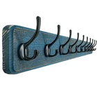 Dseap Coat Rack Wall: 38-1/4" Long, Patented, Heavy-duty, 10-DOUBLE-HOOKS Wooden New. Price: $80.44.