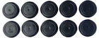 1/2" 1.5 Inch Black Rubber Plugs For Flush Mount Body And Sheet Metal Holes... New. Price: $15.09.