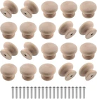 Zorfeter 20 Pcs Wood Unfinished Drawer Knobs Mushroom 28X21MM New. Price: $11.71.