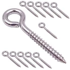 Vanfly 304 Stainless Steel Eye Shape Screws Metal Hook, Heavy Duty 24 Pack New. Price: $37.18.