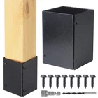 Wocepu Stainless Steel Adjustable Range 3.3-6 Post Protector, Protects Wooden... New. Price: $35.46.