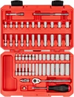 Tekton SKT05303 1/4 Inch Drive 6-POINT Socket And Ratchet Set, 56-PIECE New. Price: $108.85.
