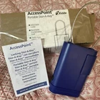 Compact Portable Mini Safe Lock Box For Keys With Adjustable Cable Blue New. Price: $10.00.