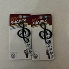New 2-PACK Lot Lucky Line Clef Music Note Shape House Key Blank For KW1/11. Price: $10.35.