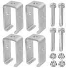 Channel Trolley Track Hanger Bracket ,1200 Lb Load Rated For Unistrut 1... New. Price: $37.54.