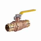 532VLV034 Double-o-ring Press Ball Valve With 3/4 In. Connections Brass New. Price: $31.04.