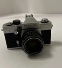 Vintage Praktica Ltl 35MM Film Camera With Carrying Case Made West Germany Used. Price: $65.00.