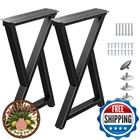 Tocretoare 16"H X 12"W Heavy Duty Metal Table Legs For Furniture, Diy New. Price: $81.59.