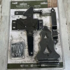 National Hardware V867 N109-015 Gate Installer Kit Heavy Duty Black Steel. Cps New. Price: $25.00.