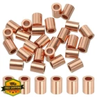 Uxcell 2MM Wire Rope Stop Sleeve Copper Crimping Loops 25 Pcs New. Price: $20.00.
