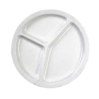 Fse NS702W Compartment Plate, 10" Dia., Round, 3-WELLS, Break-resistant, Dish... New. Price: $126.98.