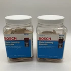 Qty (212) Bosch Plate Joining Biscuits Size #20 And #10 New. Price: $19.99.