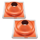 Vevor 2 Pcs Roof Pipe Flashing Boots Fit 6-3/4" 14" High Temp Silicone New. Price: $45.90.