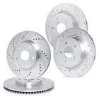 For Toyota Highlander 14-19 Drilled & Slotted Front Rear Brake Rotor Set New. Price: $414.69.