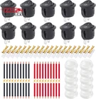 Ampper On/off Round Rocker Switches, Pin 12V Dc & 250V/125V Ac 20MM Spst New. Price: $13.09.