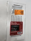 Everbilt 10IN X 4IN 3-WAY Steel Wall/ceiling Register White Open. Price: $12.00.