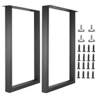 Topsair Metal Table Legs For Desk Heavy Duty Square Tube Iron Diy Furniture New. Price: $107.23.