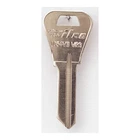 Kaba Ilco 1054WB-WR3 Key Blank, WR3,BRASS, PK10 1GAT8 New. Price: $6.49.