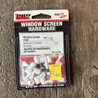 Window Screen Clip With Screws 5/16" White Pack Of 12 Prime Line #PL-7773 New. Price: $9.99.