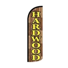 Hard Wood Swooper Flutter Windless Feather Flag 3FT X 11.5FT Tall New. Price: $179.50.