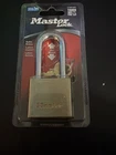 Master Lock Solid Brass New. Price: $11.09.