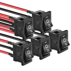 KCD1-01 On/off/on Pre-wired 3-PIN 3-POSITION Snap 10A/125V, 6A/250V Boat Rocker New. Price: $13.94.